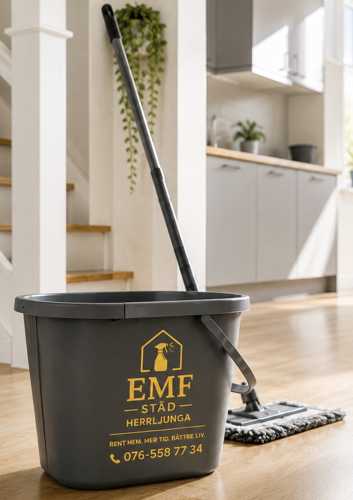EMF Städföretag städutrustning